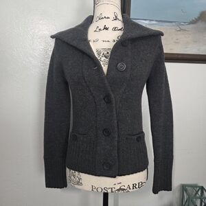 J. Crew Button-Up Sweater Blazer